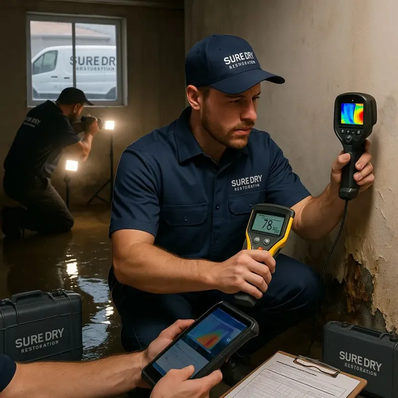 Initial Assessment and Documentation process in Lluveras, PR