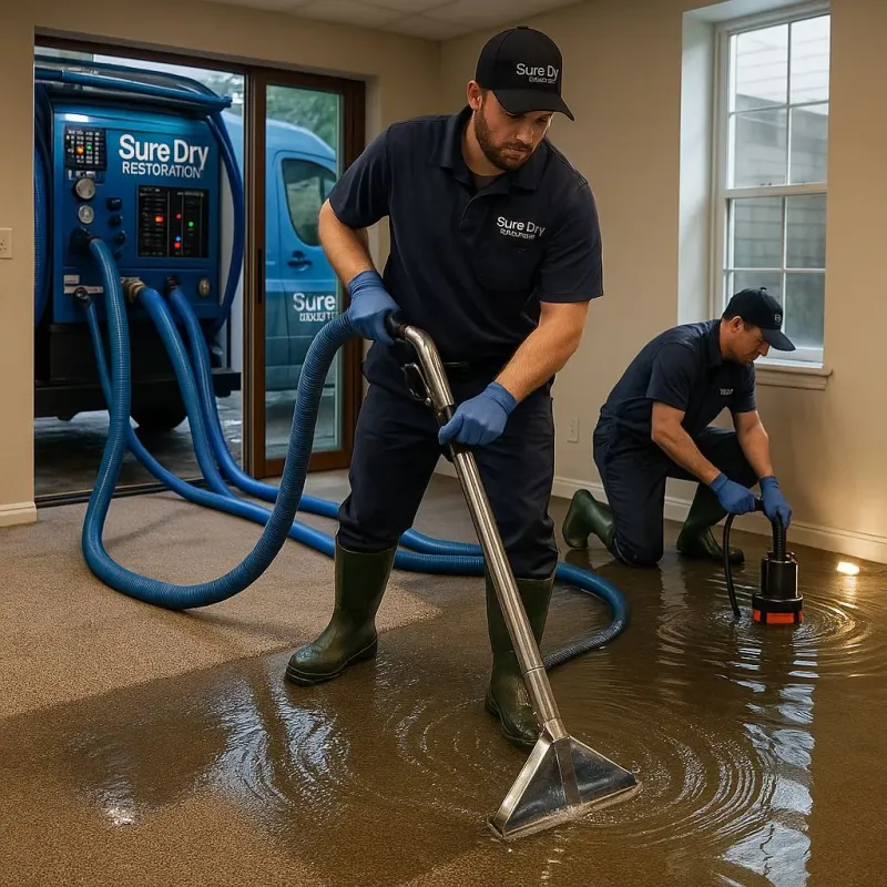 Water Extraction and Removal process in Lluveras, PR